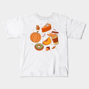 Pumpkin Spice Kids T-Shirt